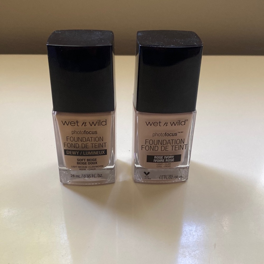 Wet n Wild foundations